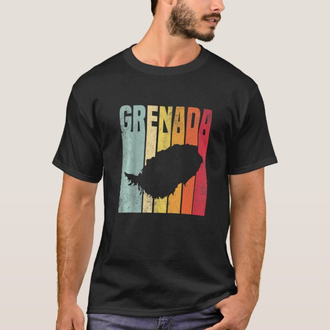 Grenada Grenadian Grenada T Shirt (Framsida)