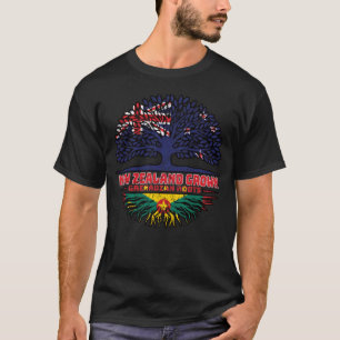 Grenada Grenadian New Zealander New Zealand Träd T Shirt