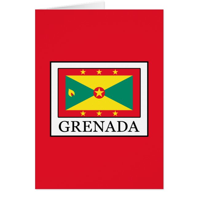 Grenada Hälsningskort (Framsidan)