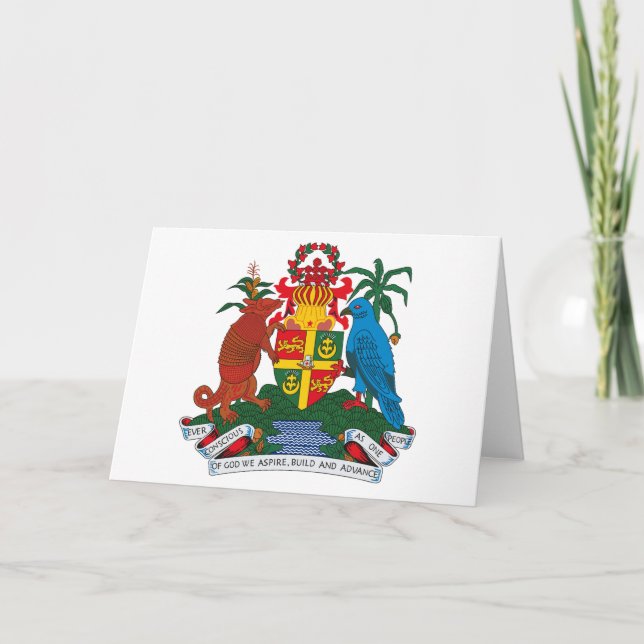 Grenada Jackar Arm Greeting Card Kort (Framsida)