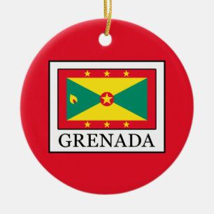Grenada Julgransprydnad Keramik
