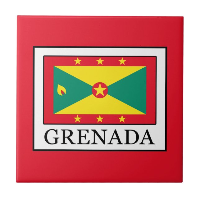 Grenada Kakelplatta (Framsidan)