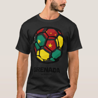 Grenada Land Flagga T Shirt