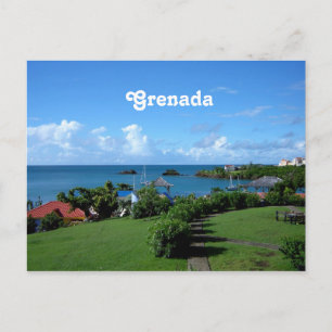 Grenada landskap vykort