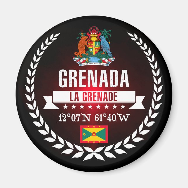 Grenada Magnet (Framsidan)