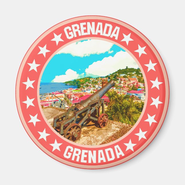 Grenada Magnet (Framsidan)