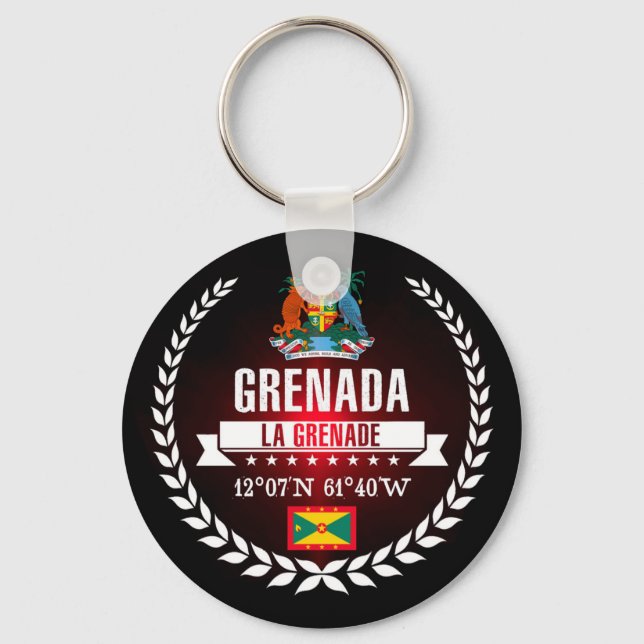 Grenada Nyckelring (Framsida)