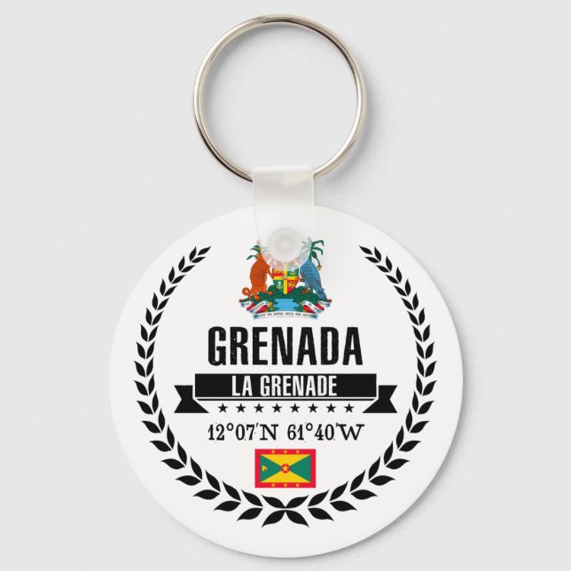 Grenada Nyckelring (Framsida)