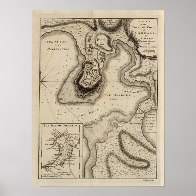 Grenada Poster (Framsidan)