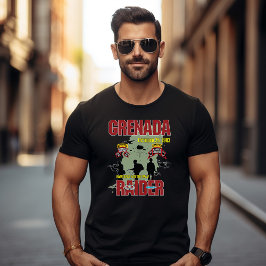 Grenada Raider Skogsvaktare mörk t-shirt