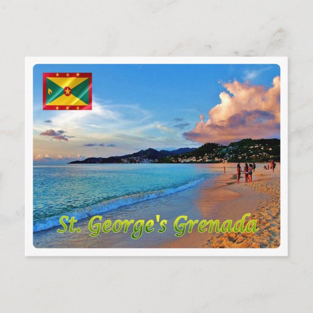 Grenada - Saint George - Grand Ans Beach - Vykort (Framsida)