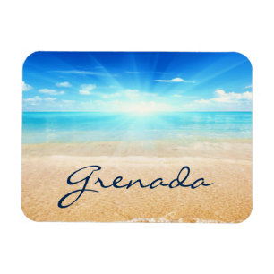 Grenada soluppgång magnet