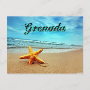 Grenada stjärnfisk vykort