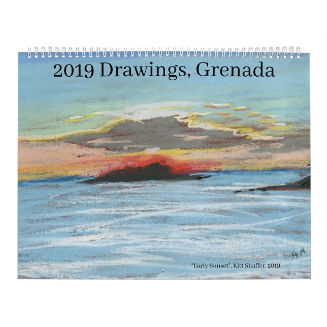 Grenada Teckning Kalender (Omslag)