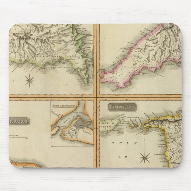 Grenada, Tobago, Trinidad, Curacao Musmatta (Framsidan)