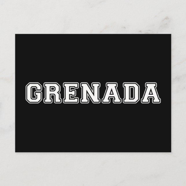 Grenada Vykort (Framsida)
