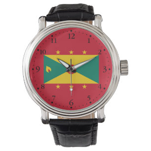 Grenadas flagga armbandsur