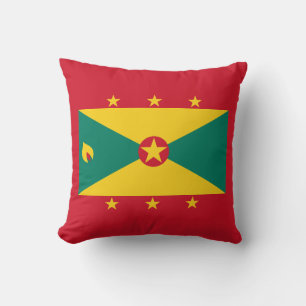 Grenadas flagga kudde