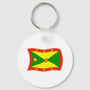 Grenadas flagga Nyckelring