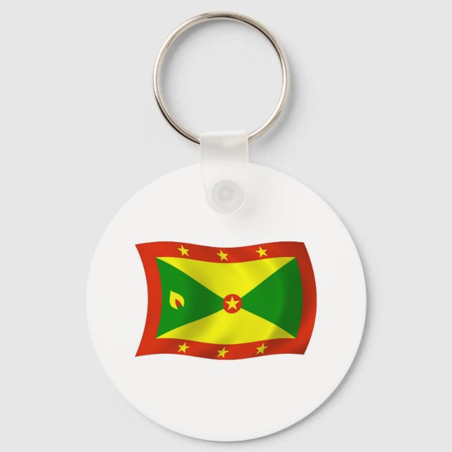 Grenadas flagga Nyckelring (Framsida)