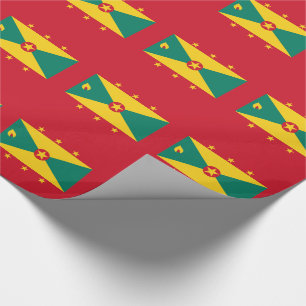 Grenadas flagga presentpapper