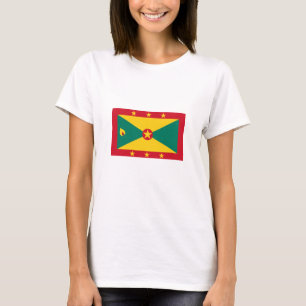 Grenadas flagga t shirt
