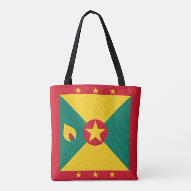 Grenadas flagga tygkasse (Baksida)
