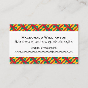 Grenadas kristna skrift John 3:16 Visitkort