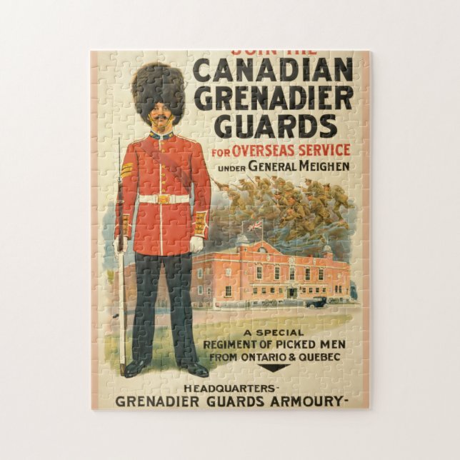 Grenadier Armory- Montreal Pussel (Vertikal)