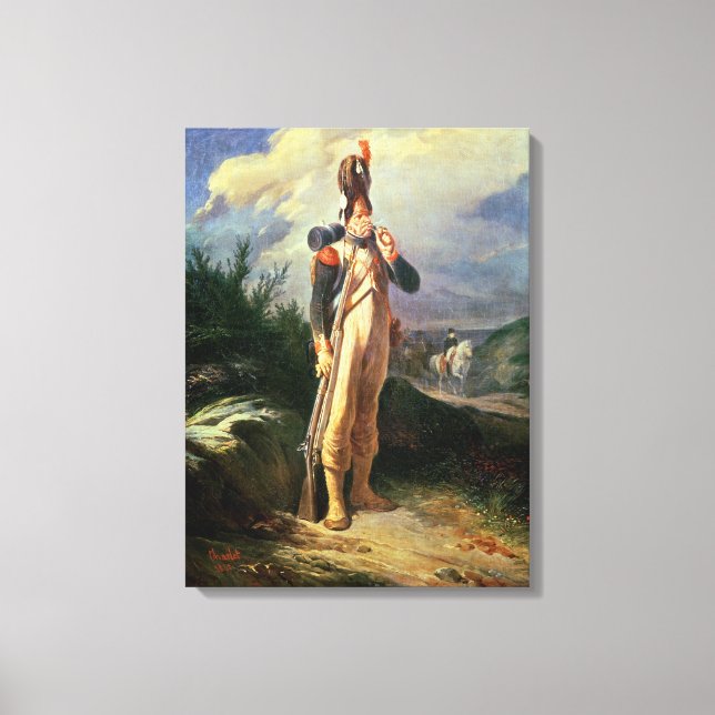 Grenadiergardet, 1842 canvastryck (Framsida)