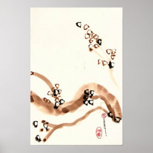 Grenar av oaken poster