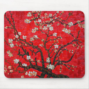 Grenar i Almond Träd i Blommar, Van Gogh Musmatta