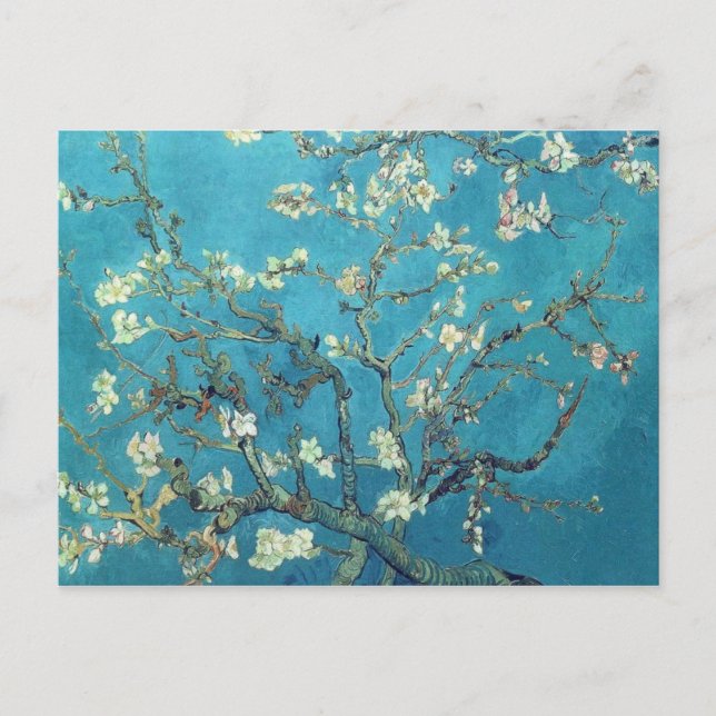 Grenar med Almond Blommar - Van Gogh Vykort (Framsida)