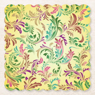 Grenar Mönster Design-444555 Underlägg Papper