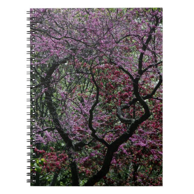 Grenar och Blommar Anteckningsbok Med Spiral (Framsidan)