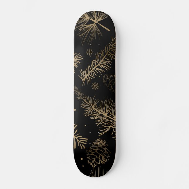 Grenar och tall 2 mini skateboard bräda 18,5 cm (Framsida)
