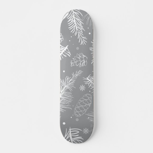 Grenar och tall 4 mini skateboard bräda 18,5 cm (Framsida)