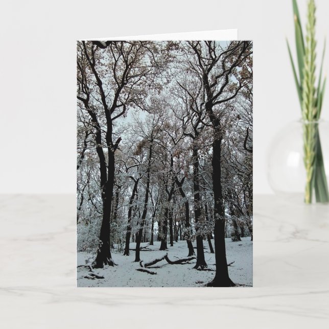 Grenar och träd kort (Framsida)