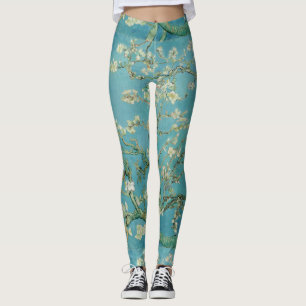Grenar_W_Almond_Blommars_Vincent_van_Gogh_1890 Leggings