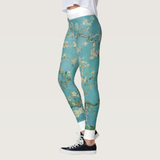 Grenar_W_Almond_Blommars_Vincent_van_Gogh_1890 Leggings