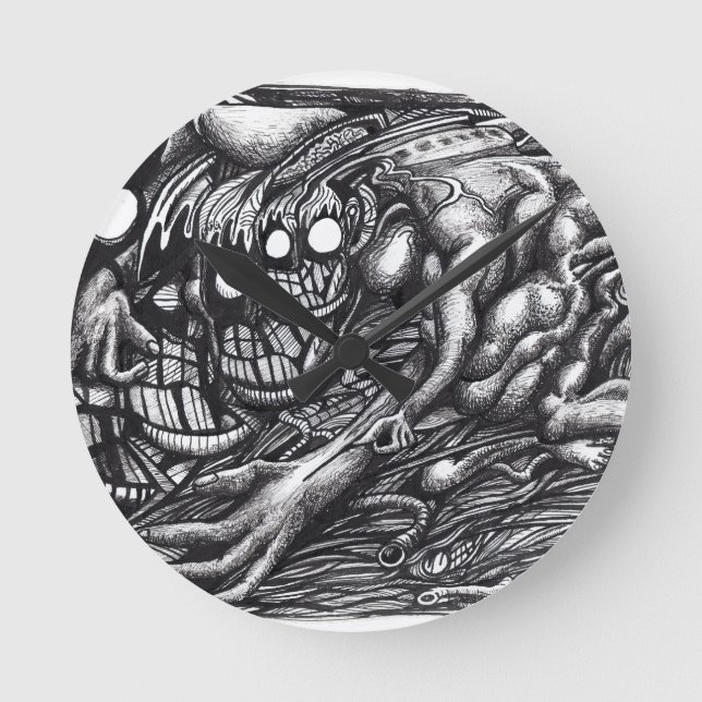 Grendel-Mor-Dream_ Rund Klocka (Framsida)