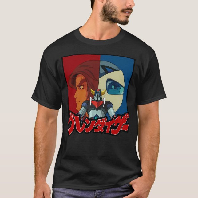Grendizer-Duke Fleed T Shirt (Framsida)