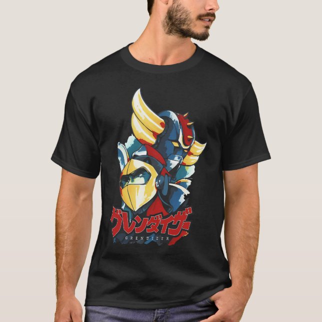 Grendizer och Duke Fleed T Shirt (Framsida)
