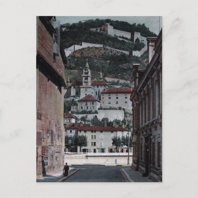 Grenoble, Frankrike Vykort (Framsida)