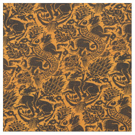 Grenoble Guld Fabric Tyg
