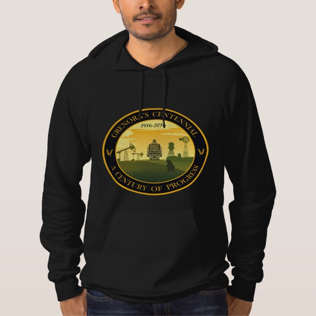 Grenora Centennial Officiell Logotyp Sweatshirt (Framsida)