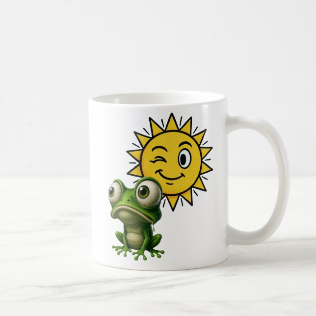 Grenouille au yeux hyper globuleux kaffemugg (Höger)