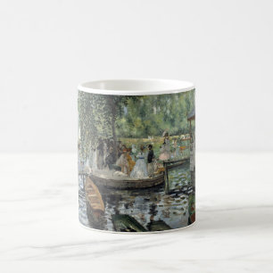 Grenouillere Renoir Impressionist Painting Art Kaffemugg