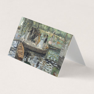 Grenouillere Renoir Impressionist Painting Art Kort