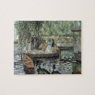 Grenouillere Renoir Impressionist Painting Art Pussel